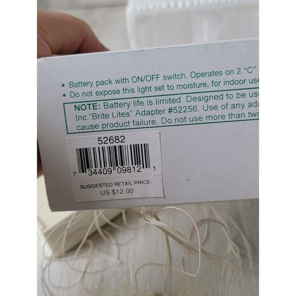 Dept 56 52682 Frosty light sprays snow village accessory Xmas - Picture 8 of 8